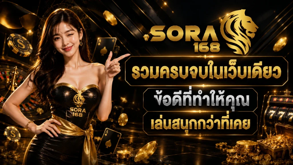 sora168 รวมครบจบในเว็บเดียว